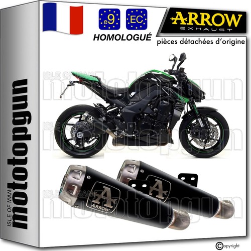 Arrow pot echappement approuve - echappement,