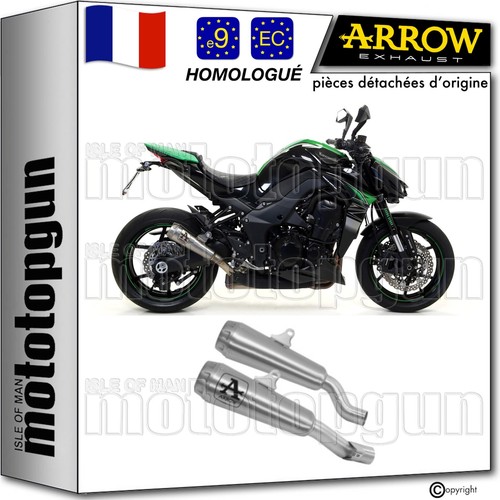 Arrow pot echappement - echappement, approuve